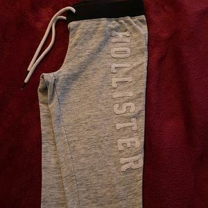Hollister Gray Stretchy Leggings, Size:S